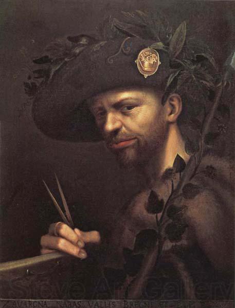 Giovanni Paolo Lomazzo Self-Portrait as Abbot of the Accademiglia